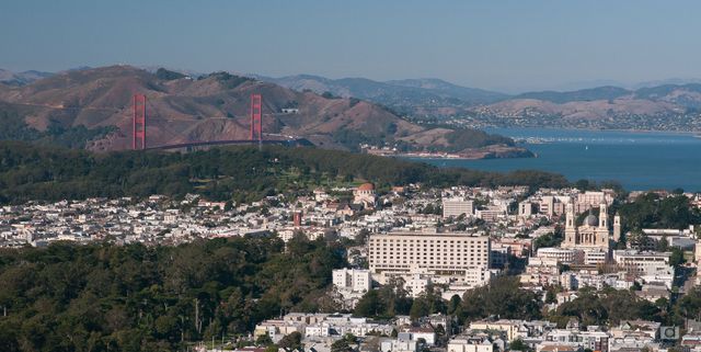 San Fransisco depuis les Twin peaks